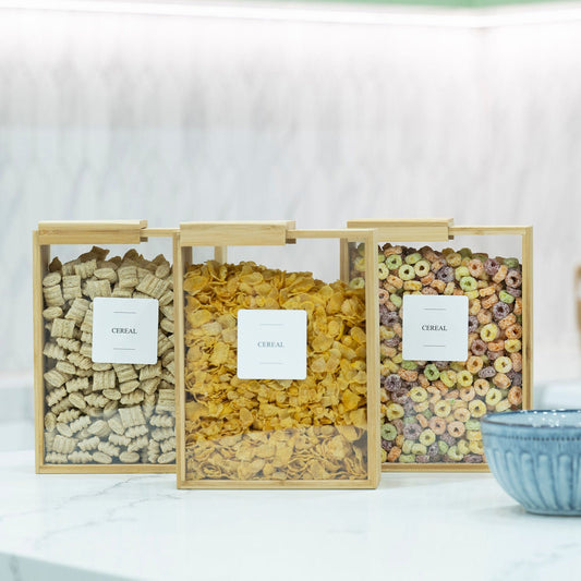 Bamboo Food Dispenser – 3L-0