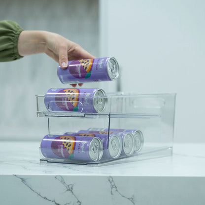 2‑Level Rotating Can Organiser – Large Can Storage 